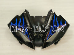 Yamaha YZF-R6 2008-2016 Injection ABS Fairing - Flame - Blue Black - MFS3886