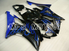 Yamaha YZF-R6 2008-2016 Injection ABS Fairing - Flame - Blue Black - MFS3886