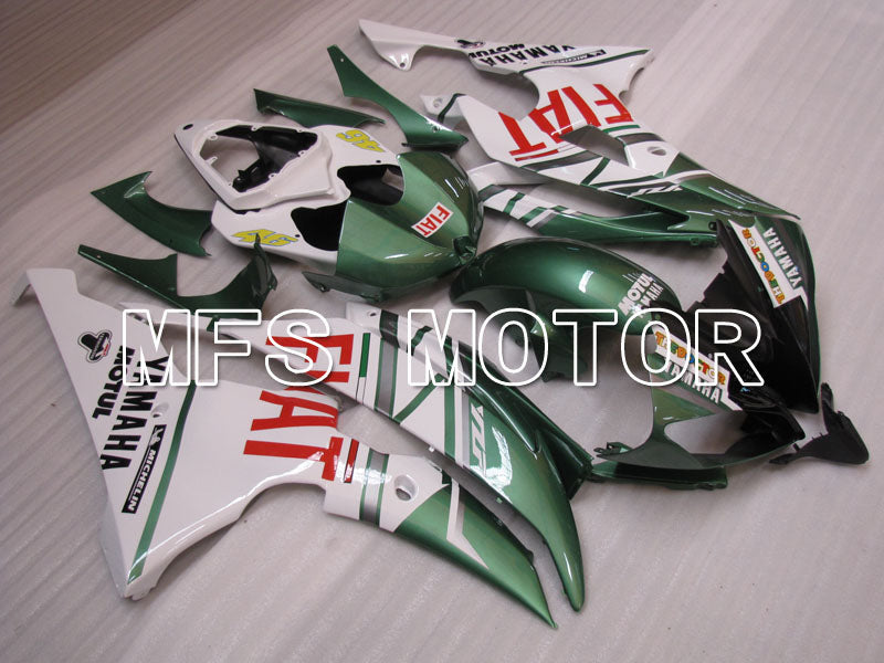 Yamaha YZF-R6 2008-2016 Injection ABS verkleidung - FIAT - Armeegrün Weiß - MFS3887