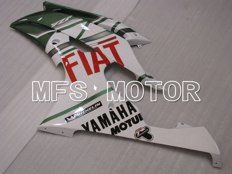 Yamaha YZF-R6 2008-2016 Injection ABS verkleidung - FIAT - Armeegrün Weiß - MFS3887