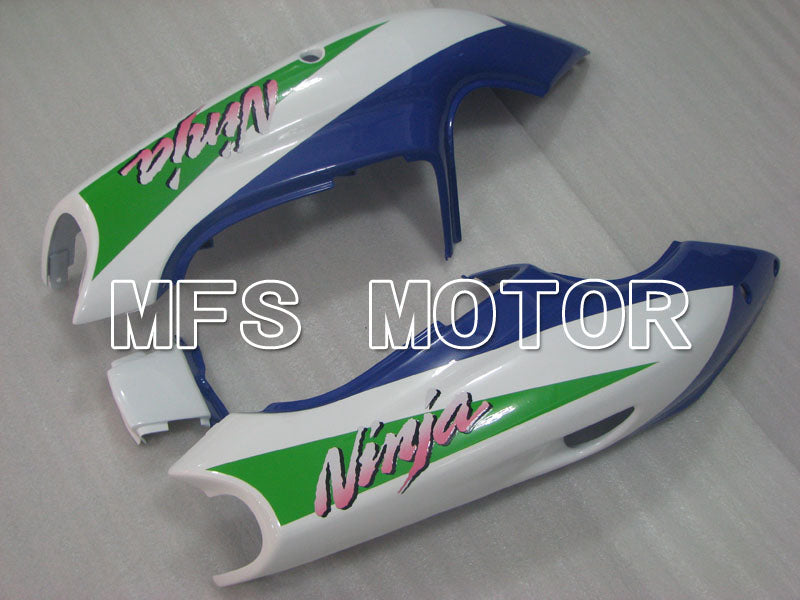 Kawasaki NINJA ZX9R 1994-1997 ABS-Verkleidung - Factory Style - Blau Grün Weiß - MFS3892