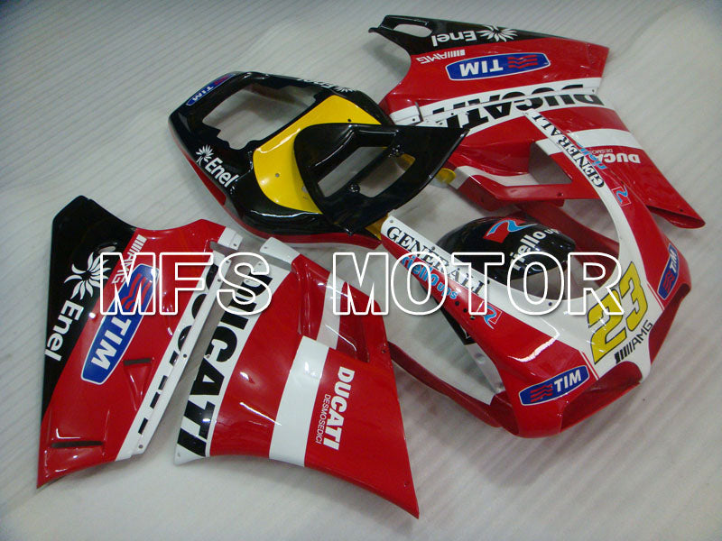 Ducati 748 / 998 / 996 1994-2002 Injection ABS verkleidung - anderen - Schwarz Rot - MFS3894