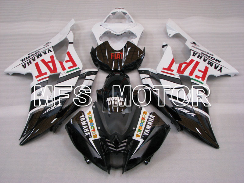 Yamaha YZF-R6 2008-2016 Injection ABS Fairing - FIAT - White Black - MFS3901