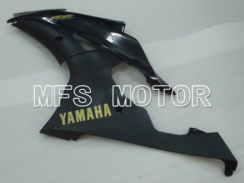 Yamaha YZF-R6 2008-2016 Injection ABS verkleidung - Factory Style - Matt Schwarz - MFS3907