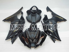 Yamaha YZF-R6 2008-2016 Injection ABS verkleidung - Factory Style - Matt Schwarz - MFS3907