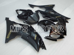 Yamaha YZF-R6 2008-2016 Injection ABS verkleidung - Factory Style - Matt Schwarz - MFS3907
