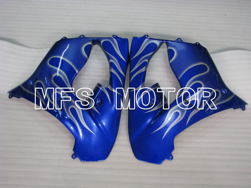 Kawasaki NINJA ZX9R 1998-1999 ABS verkleidung - Flamme - Blau Weiß - MFS3909
