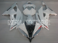 Yamaha YZF-R6 2008-2016 Injection ABS verkleidung - Factory Style - Weiß - MFS3912