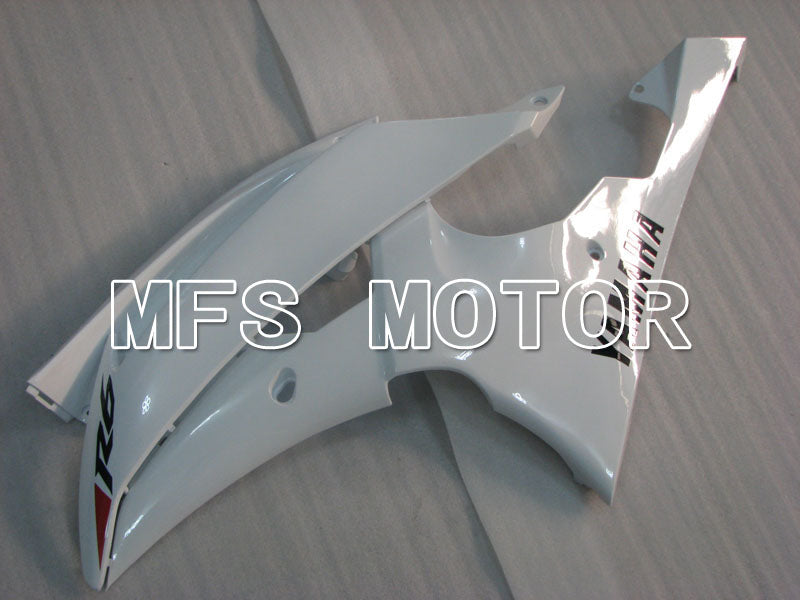 Yamaha YZF-R6 2008-2016 Injection ABS verkleidung - Factory Style - Weiß - MFS3912