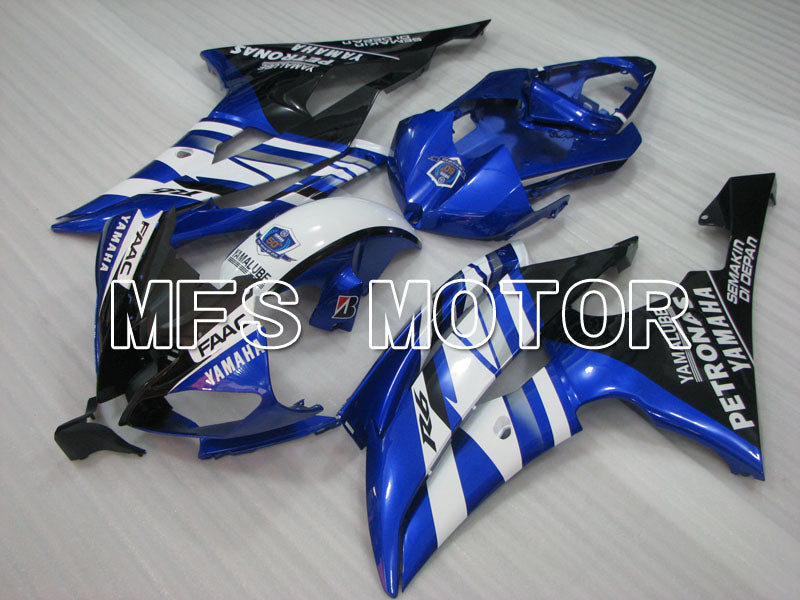 Yamaha YZF-R6 2008-2016 Injection ABS verkleidung - PETRONAS - Blau Weiß - MFS3914