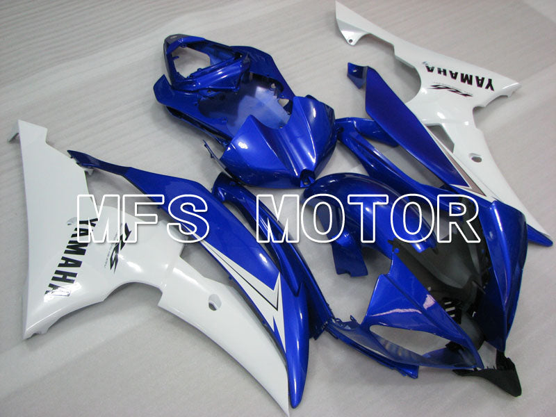 Yamaha YZF-R6 2008-2016 Injection ABS verkleidung - Factory Style - Blau Weiß - MFS3917