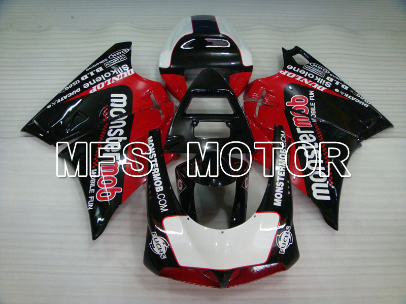 Ducati 748 / 998 / 996 1994-2002 Injection ABS verkleidung - Monstermob - Schwarz Rotweinfarbe - MFS3920