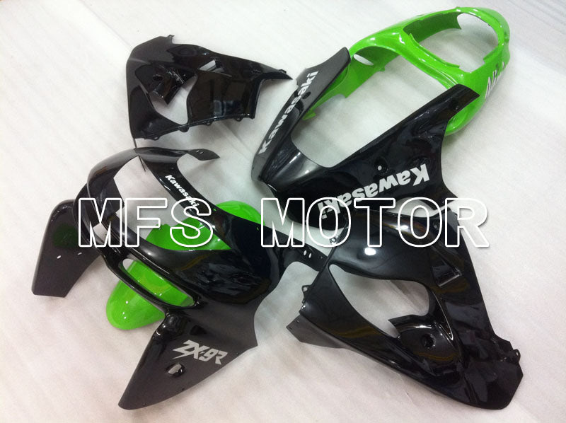 Kawasaki NINJA ZX9R 1998-1999 ABS-Verkleidung - Factory Style - Grün Schwarz - MFS3923