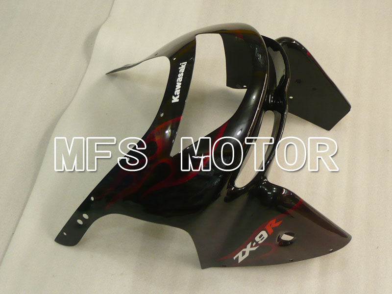 Kawasaki NINJA ZX9R 1998-1999 ABS Fairing - Flame - Red Black - MFS3932