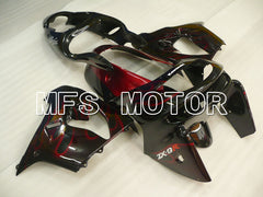 Kawasaki NINJA ZX9R 1998-1999 ABS Fairing - Flame - Red Black - MFS3932