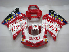 Ducati 748 / 998 / 996 1994-2002 Injection ABS verkleidung - Xerox - Rot Weiß - MFS3939