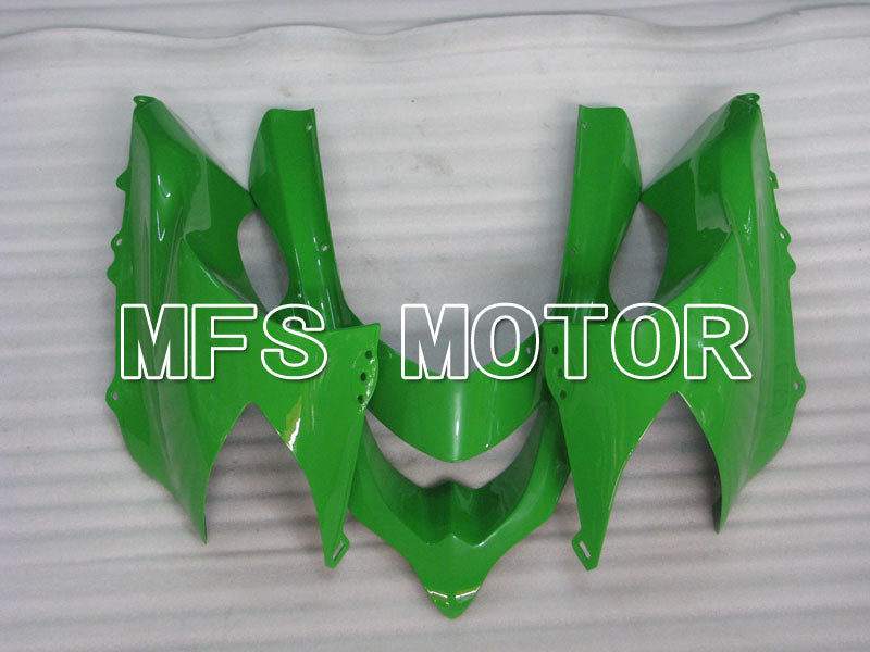 Kawasaki NINJA ZX10R 2004-2005 Injection ABS Fairing - Factory Style - Black Green - MFS3942