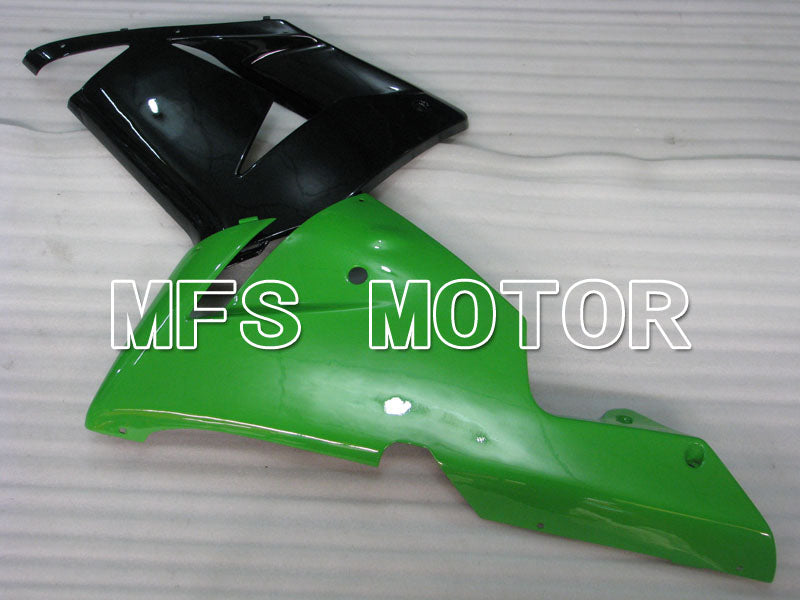Kawasaki NINJA ZX10R 2004-2005 Injection ABS Fairing - Factory Style - Black Green - MFS3942