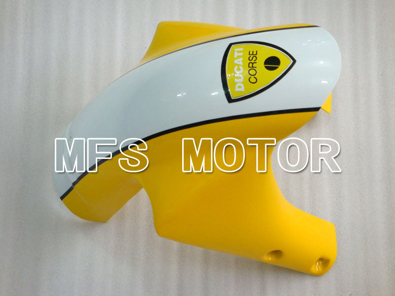 Ducati 748 / 998 / 996 1994-2002 Injection ABS verkleidung - Xerox - Gelb Weiß - MFS3943