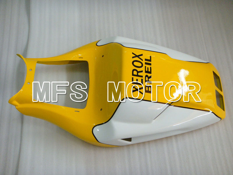 Ducati 748 / 998 / 996 1994-2002 Injection ABS verkleidung - Xerox - Gelb Weiß - MFS3943