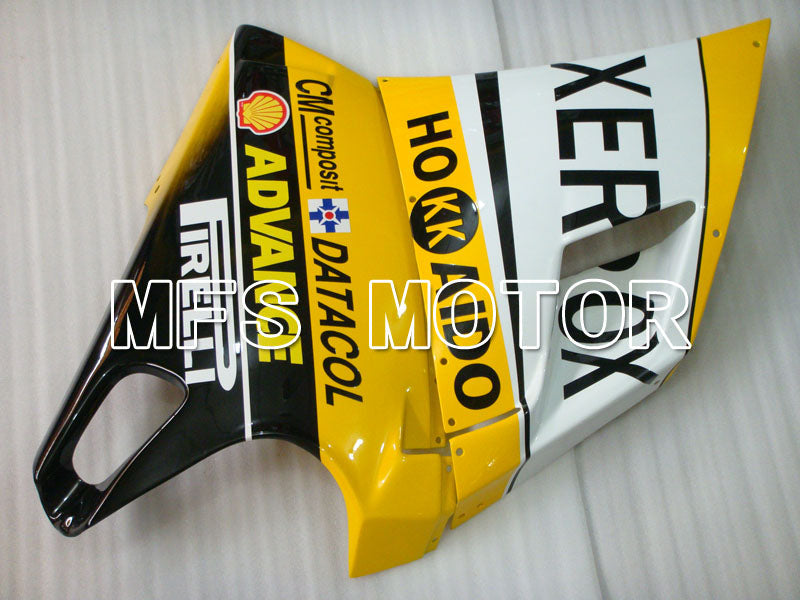 Ducati 748 / 998 / 996 1994-2002 Injection ABS verkleidung - Xerox - Gelb Weiß - MFS3943
