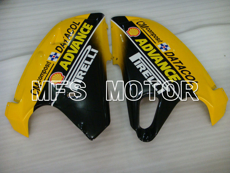 Ducati 748 / 998 / 996 1994-2002 Injection ABS verkleidung - Xerox - Gelb Weiß - MFS3943