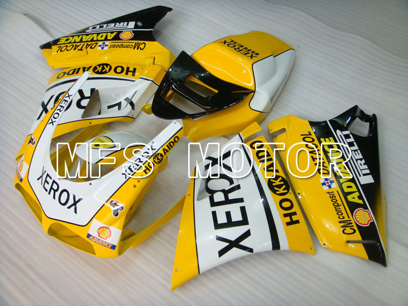 Ducati 748 / 998 / 996 1994-2002 Injection ABS verkleidung - Xerox - Gelb Weiß - MFS3943