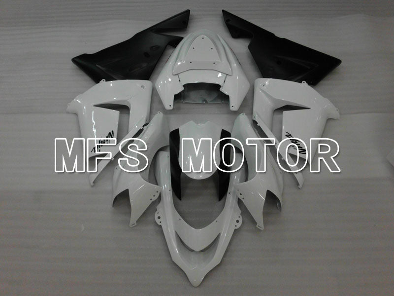 Kawasaki NINJA ZX10R 2004-2005 Injection ABS Fairing - Factory Style - Black White - MFS3945