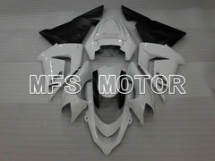Kawasaki NINJA ZX10R 2004-2005 Injection ABS Fairing - Factory Style - Black White - MFS3945