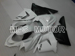 Kawasaki NINJA ZX10R 2004-2005 Injection ABS Fairing - Factory Style - Black White - MFS3945