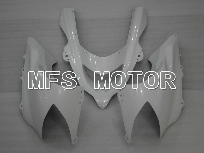 Kawasaki NINJA ZX10R 2004-2005 Injection ABS Fairing - Factory Style - Black White - MFS3945
