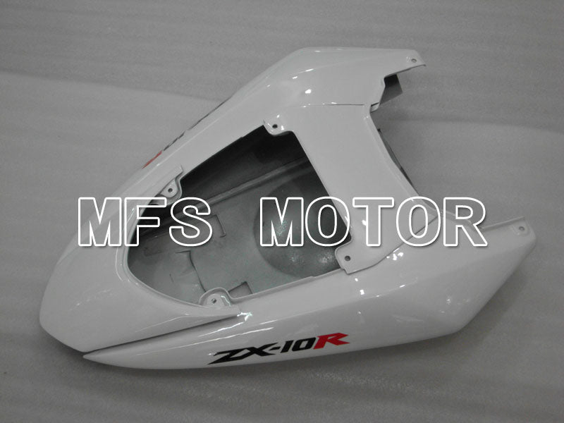 Kawasaki NINJA ZX10R 2004-2005 Injection ABS Fairing - Factory Style - Black White - MFS3945