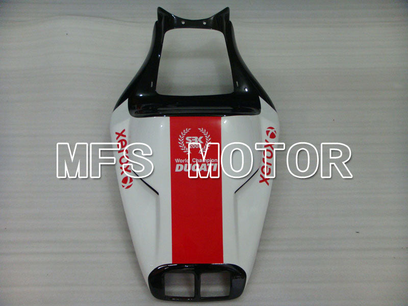 Ducati 748 / 998 / 996 1994-2002 Injection ABS verkleidung - Xerox - Rot Weiß - MFS3946