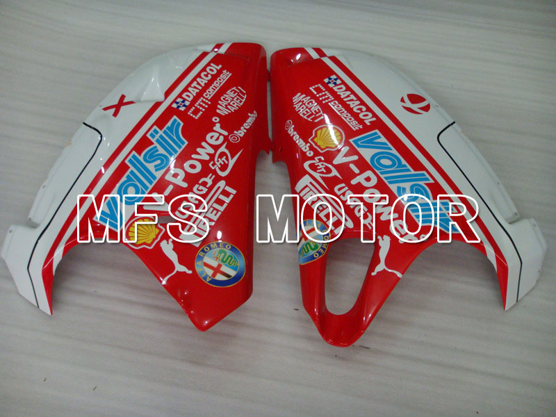Ducati 748 / 998 / 996 1994-2002 Injection ABS verkleidung - Xerox - Rot Weiß - MFS3946