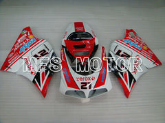 Ducati 748 / 998 / 996 1994-2002 Injection ABS verkleidung - Xerox - Rot Weiß - MFS3946