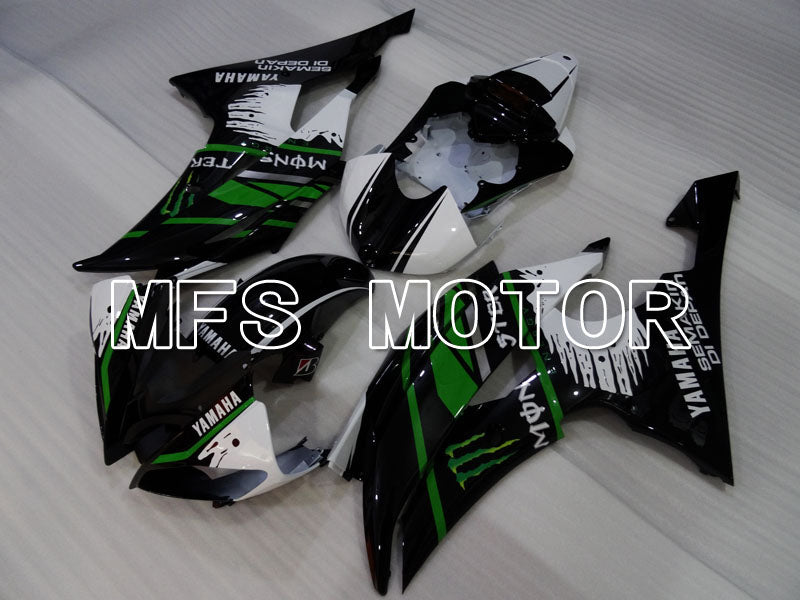Yamaha YZF-R6 2008-2016 Injection ABS Fairing - Monster - Green Black - MFS3947