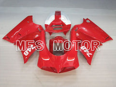 Ducati 748 / 998 / 996 1994-2002 Injection ABS verkleidung - Fabrikstil - Rot Weiß - MFS3949