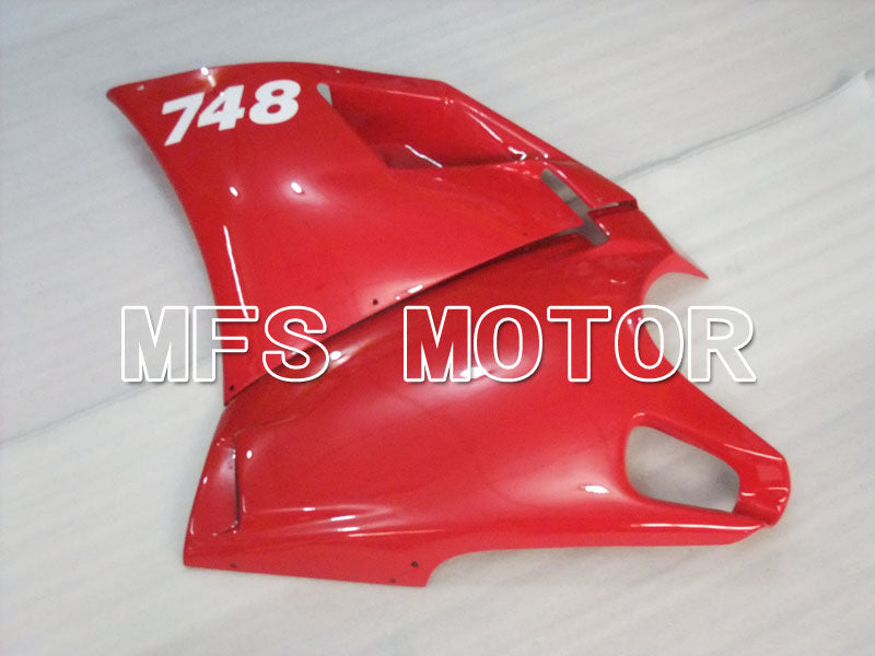 Ducati 748 / 998 / 996 1994-2002 Injection ABS verkleidung - Fabrikstil - Rot Weiß - MFS3949