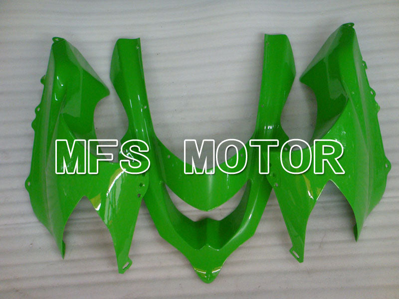 Kawasaki NINJA ZX10R 2004-2005 Injection ABS Fairing - Factory Style - Black Green - MFS3951