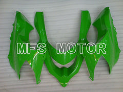 Kawasaki NINJA ZX10R 2004-2005 Injection ABS Fairing - Factory Style - Black Green - MFS3951