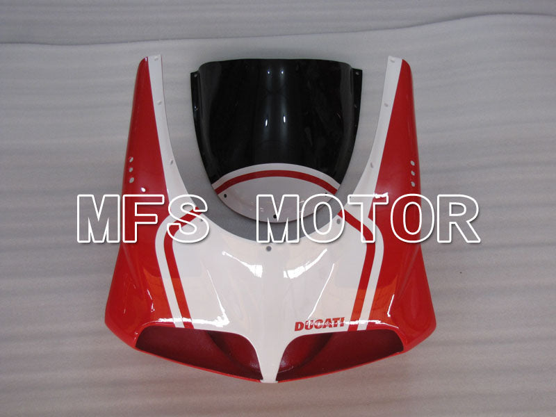 Ducati 748 / 998 / 996 1994-2002 Injection ABS verkleidung - Factory Style - Schwarz Rot - MFS3953