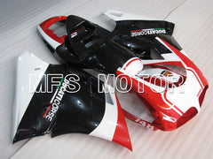 Ducati 748 / 998 / 996 1994-2002 Injection ABS verkleidung - Factory Style - Schwarz Rot - MFS3953