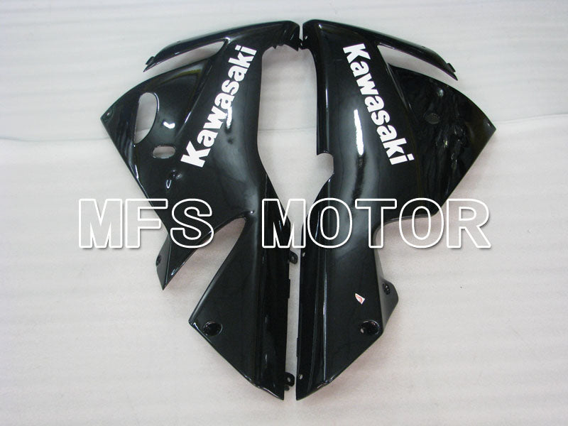 Kawasaki NINJA ZX10R 2004-2005 Injection ABS Fairing - Flame - Black Green - MFS3954