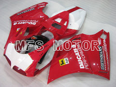 Ducati 748 / 998 / 996 1994-2002 Injection ABS verkleidung - Performance - Rot Weiß - MFS3956
