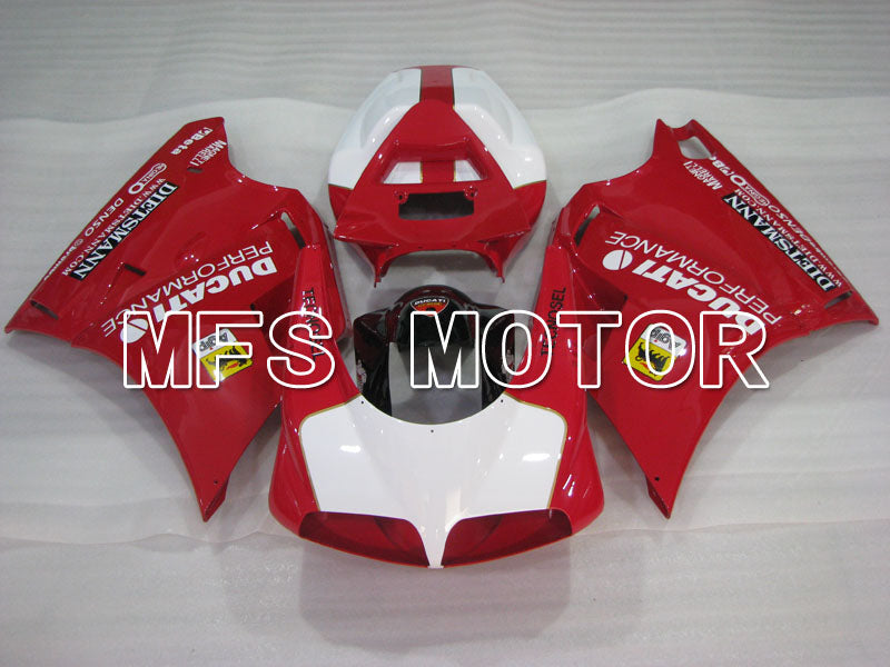 Ducati 748 / 998 / 996 1994-2002 Injection ABS verkleidung - Performance - Rot Weiß - MFS3956
