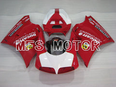 Ducati 748 / 998 / 996 1994-2002 Injection ABS verkleidung - Performance - Rot Weiß - MFS3956