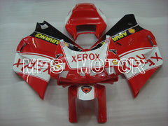 Ducati 748 / 998 / 996 1994-2002 Injection ABS verkleidung - Xerox - Rot Weiß - MFS3959