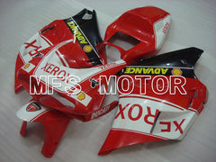 Ducati 748 / 998 / 996 1994-2002 Injection ABS verkleidung - Xerox - Rot Weiß - MFS3959