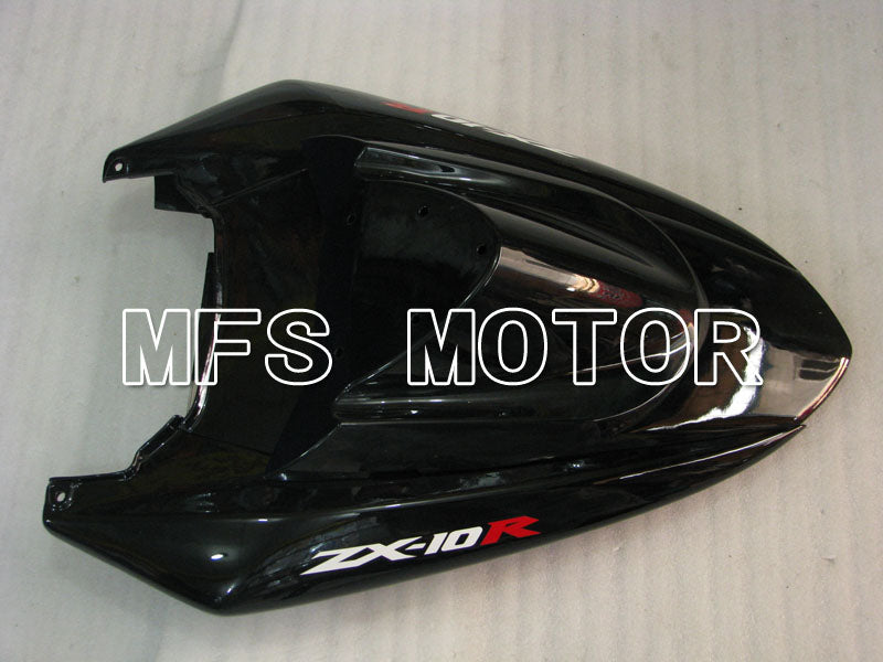 Kawasaki NINJA ZX10R 2004-2005 Injection ABS Fairing - Flame - Black Red - MFS3961