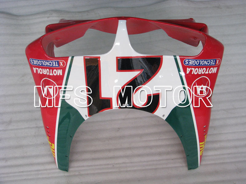 Ducati 748 / 998 / 996 1994-2002 Injection ABS verkleidung - INFO STRADA - Rot - MFS3962